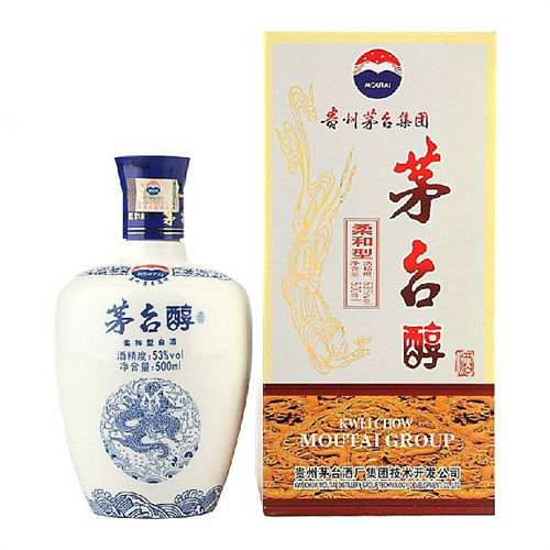 53度茅台醇嘉宾柔和酱香型白酒