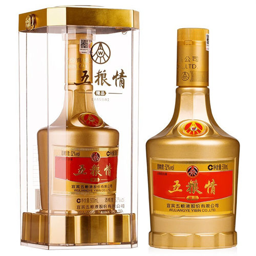 52度2018年五粮情精品金装浓香型白酒500ml报价是多少(52度2018年五粮情精品金装通常多少钱)