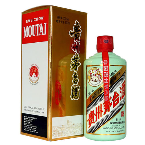 53度茅台香溢五洲酱香型白酒500ml一般是多少钱