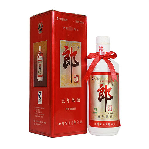 53度2006年郎酒五年陈酿酱香型白酒500ml一般价位