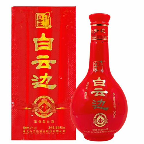45度白云边古香酒浓香型白酒500ml具体价格是多少-45度白云边古香酒一般价格