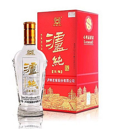 52度泸州老窖泸纯淡雅浓香型白酒500ml一般是好多钱