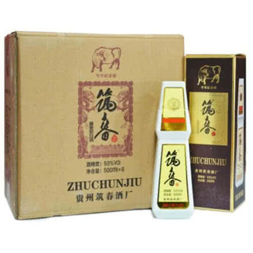 53度筑春牛年纪念酒6瓶整箱好多钱