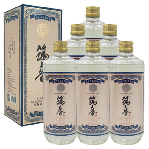 53度筑春玻璃瓶经典铁盖6瓶整箱价格贵不贵