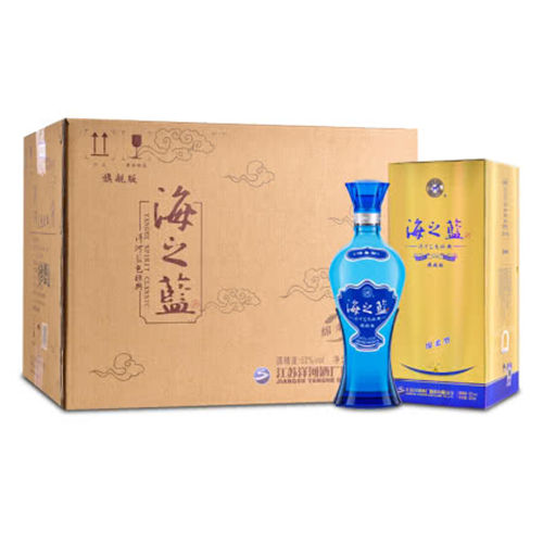 52度洋河蓝色经典海之蓝520ml6瓶整箱大概市场价格