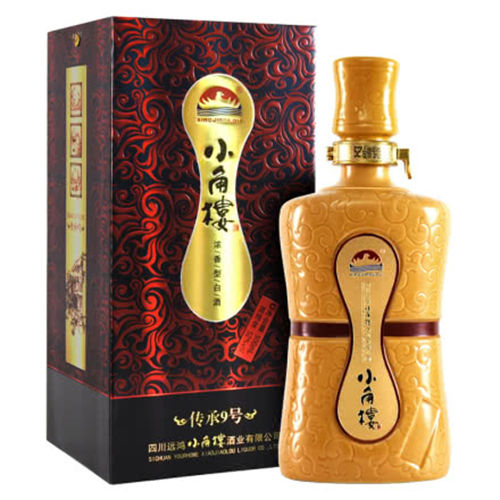 52度小角楼浓香酒传承九号价格在多少