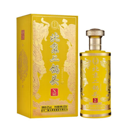 42度永丰二锅头n80龙凤纹瓶