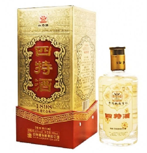52度四特1898系列总理纪念版特香型白酒