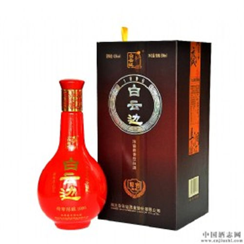 42度白云边1996精窖陈酿浓酱兼香型白酒