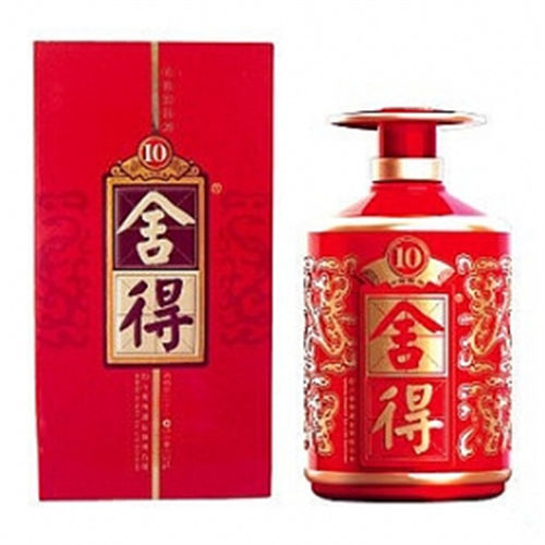 52度舍得10年年份酒陈酿浓香型白酒价格多少钱一瓶「52度舍得10年年份酒陈酿大概市场价」