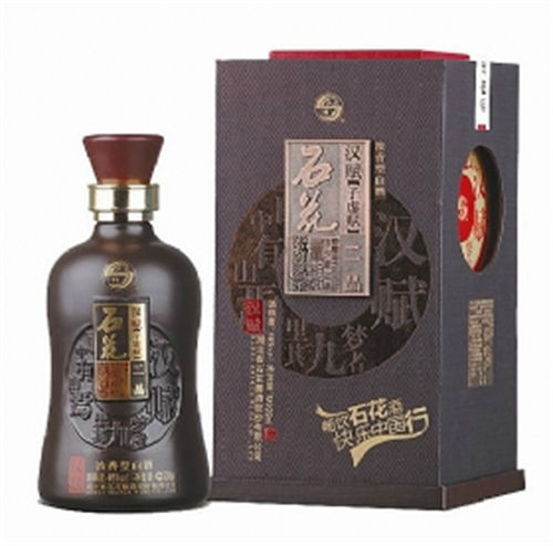 46度石花二品汉赋一般价格多少,46度石花二品汉赋浓香型白酒大约价位