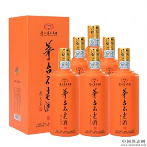 53度茅台不老酒搏黄色酱香型白酒