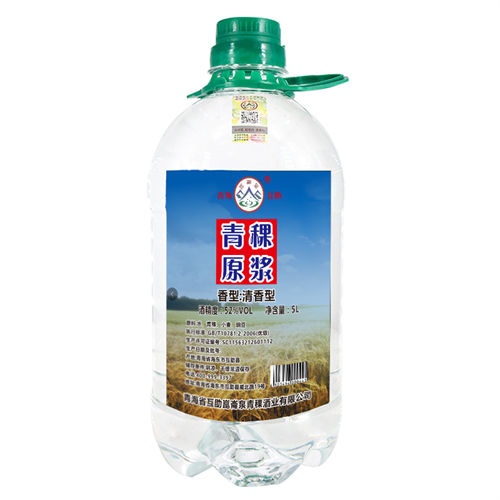 52度昆仑泉青稞酒青稞原浆桶装