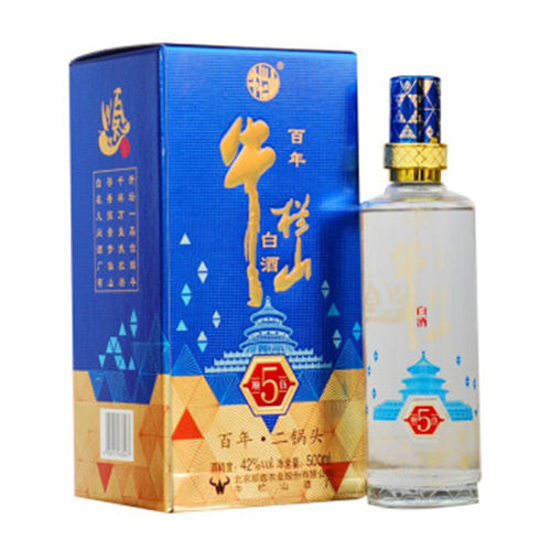 42度牛栏山二锅头蓝盒顺5