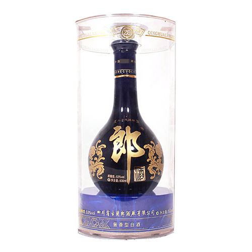 53度郎酒青花郎二十年2009-2010年老酒正常市场价格